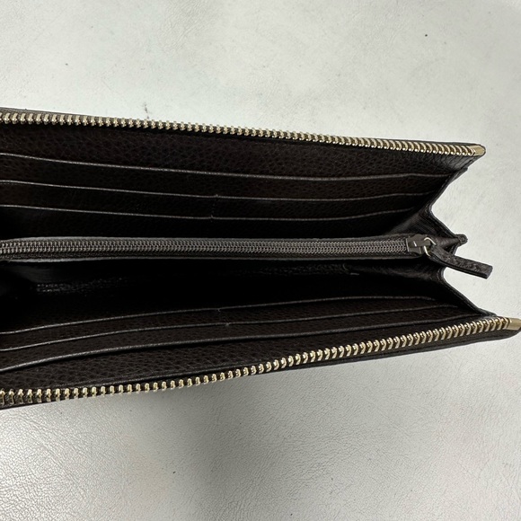 Gucci Marmont Continental Leather Wallet, OS - Dark Brown - Picture 5 of 10